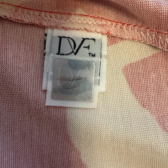 Diane von Furstenberg New Julian Two Red Silk Jersey Wrap Dress Size 4 - Picture 11 of 14